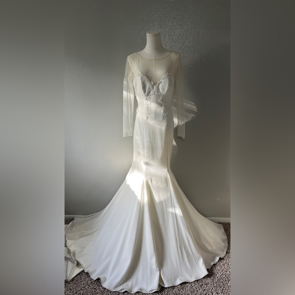 Katie May Elegant White Wedding Dress